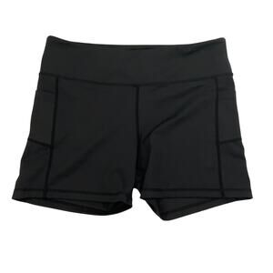 ZYIA Active Black Bike Compression Shorts with‎ Pockets - Size XXL